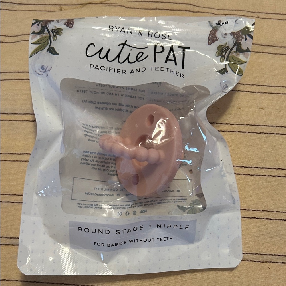 Ryan & Rose Blush Pacifier